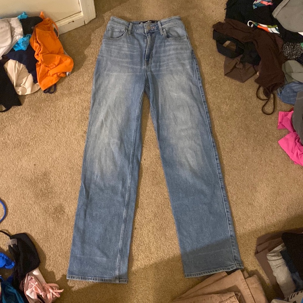 Holister Ultra High Rise Dad Jean